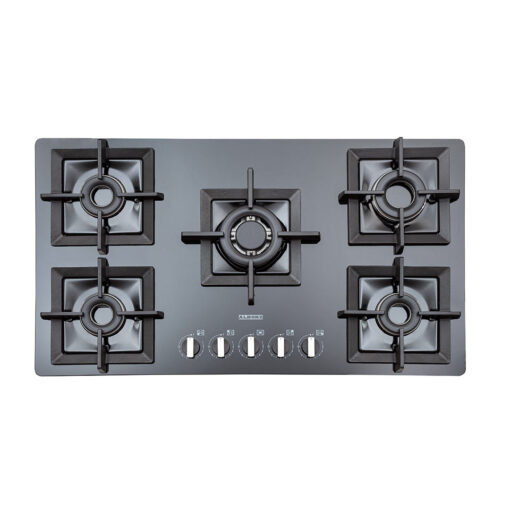 اجاق گاز رومیزی C-5903 پنج شعله استیل البرز قیمت و خرید اجاق گاز رومیزی C-5903 پنج شعله استیل البرز